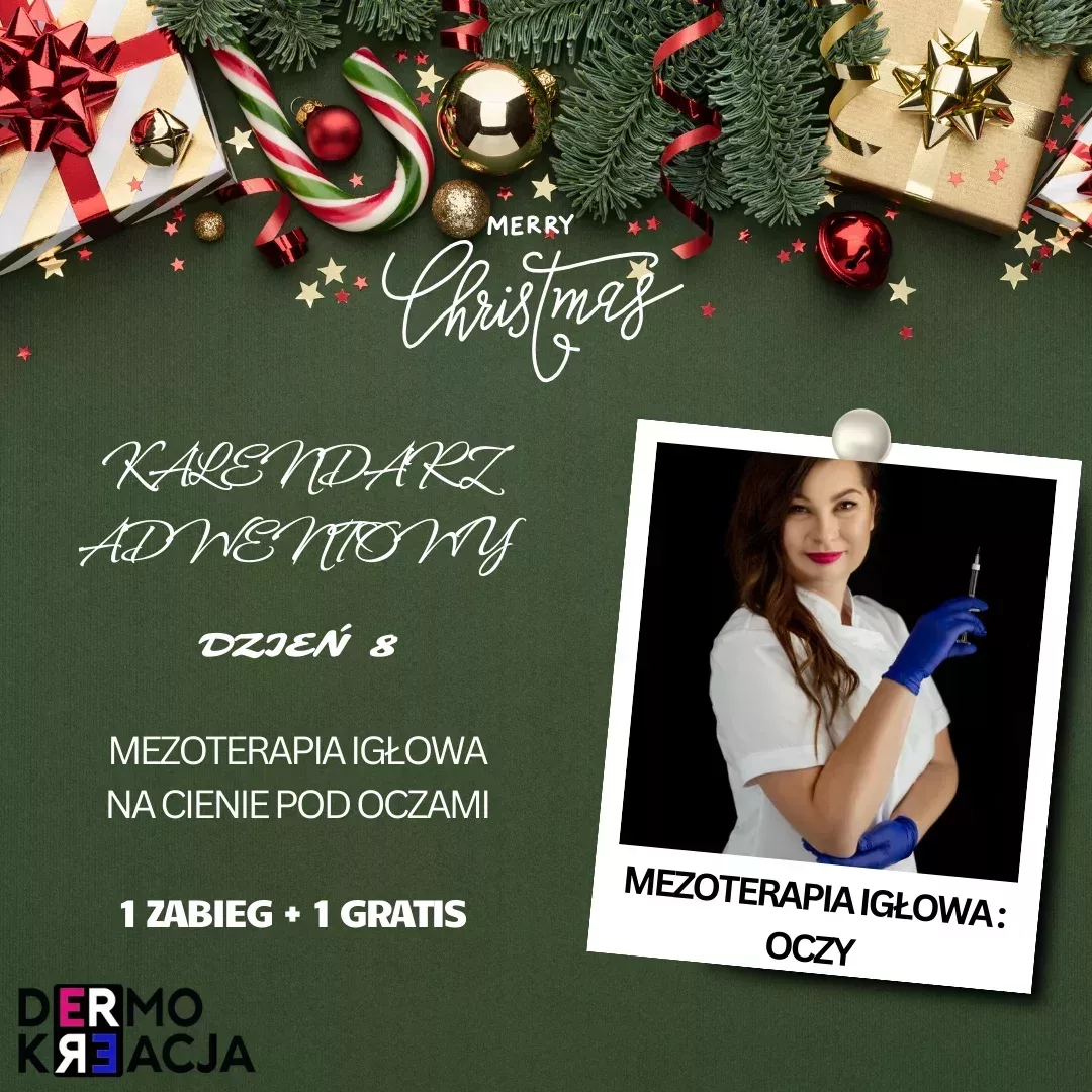 Mezoterapia igłowa na cienie pod oczami 1 zabieg + 1 zabieg gratis!